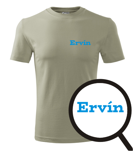 Khaki tričko Ervín