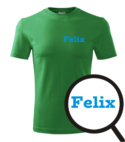 Tričko Felix - Trička se jménem na hrudi pánská