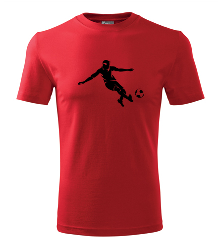 Červené tričko s fotbalistou 2