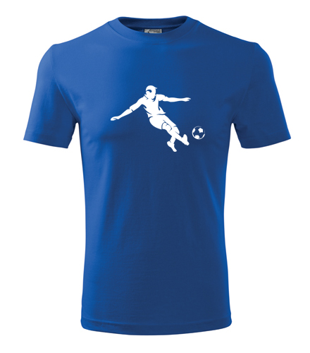 Modré tričko s fotbalistou 2