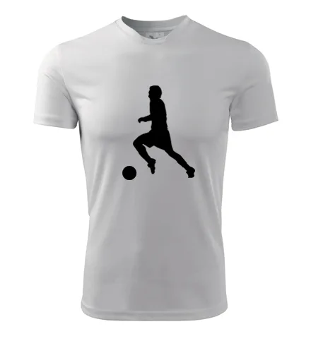 Bílé tričko s fotbalistou 3