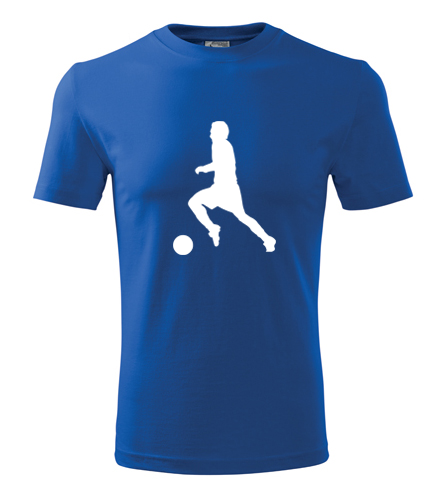 Modré tričko s fotbalistou 3