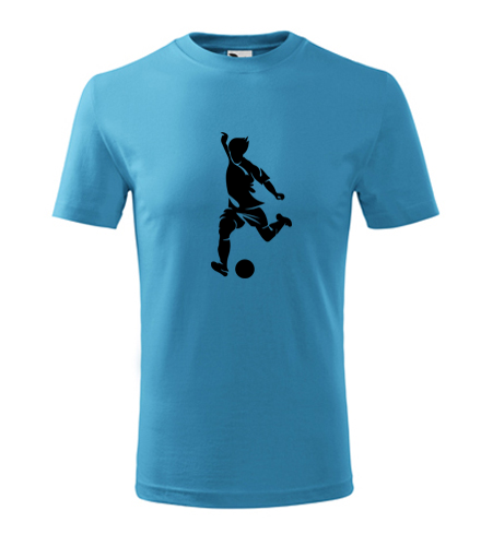 Dětské tričko s fotbalistou 4 - Dárek pro malého fotbalistu