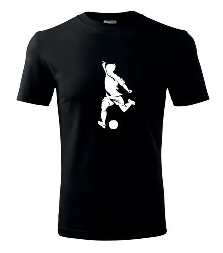 Černé tričko s fotbalistou 4