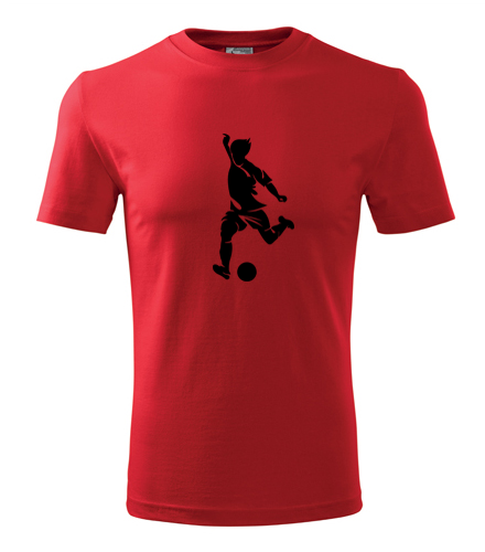Červené tričko s fotbalistou 4
