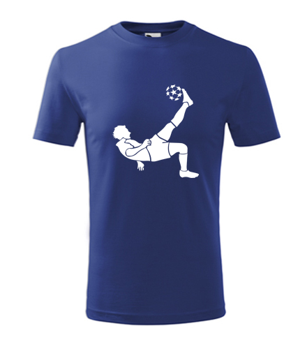 Modré dětské tričko s fotbalistou 5