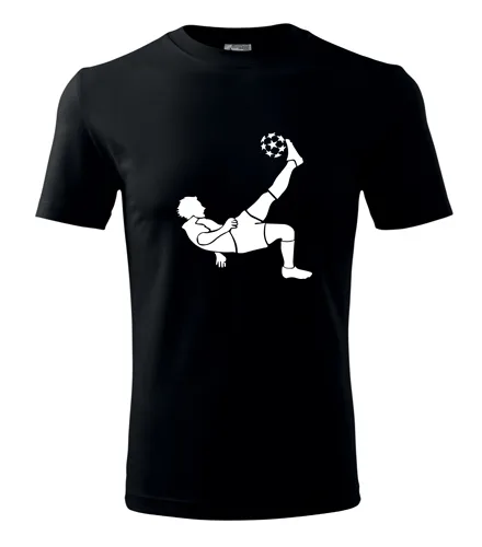 Černé tričko s fotbalistou 5