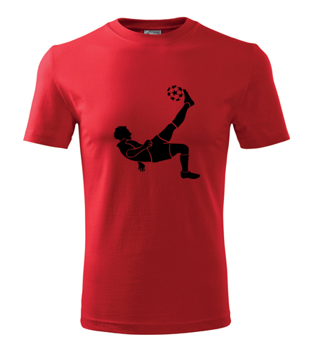 Červené tričko s fotbalistou 5