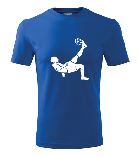 Modré tričko s fotbalistou 5