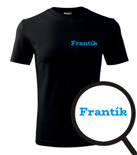 Černé tričko Frantík