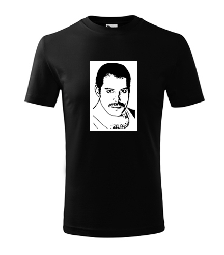 Černé dětské tričko Freddie Mercury