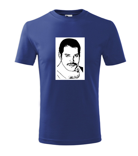 Modré dětské tričko Freddie Mercury