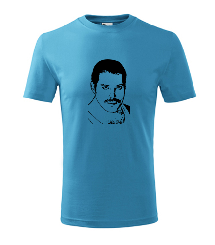Tyrkysové dětské tričko Freddie Mercury