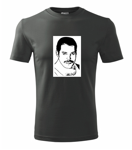 Grafitové tričko Freddie Mercury