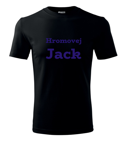 Tričko Hromovej Jack černá
