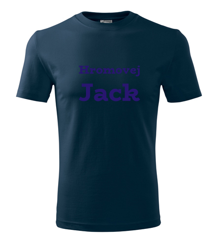 Tričko Hromovej Jack námořní modrá
