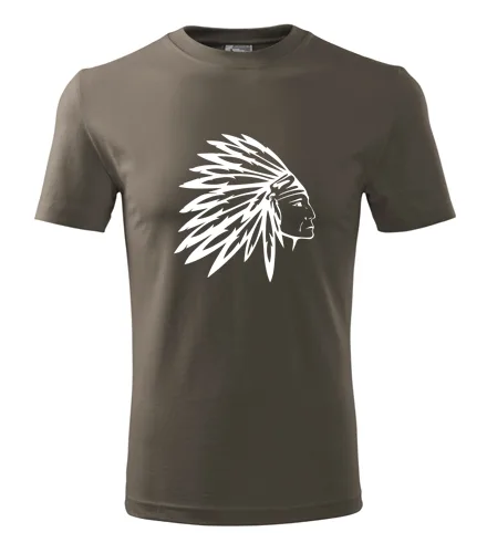 Army tričko indián