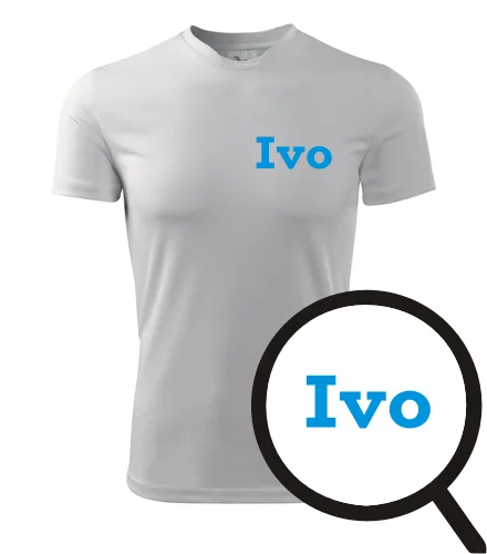 Bílé tričko Ivo
