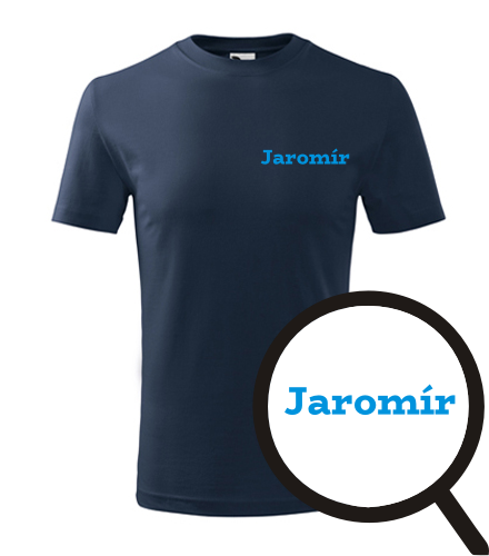 Tmavě modré dětské tričko Jaromír