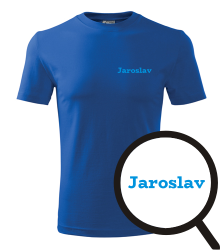 Modré tričko Jaroslav
