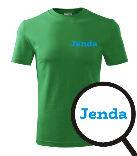 Zelené tričko Jenda