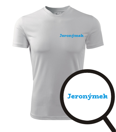 Bílé tričko Jeronýmek