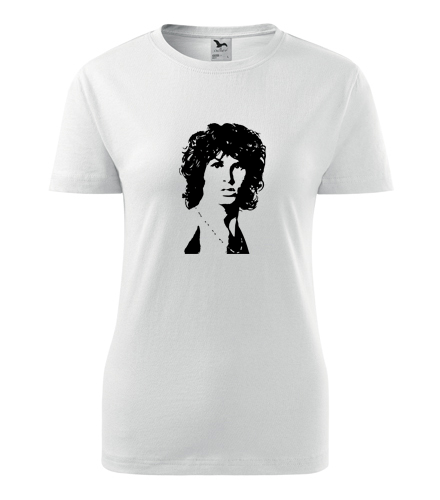 Bílé dámské tričko Jim Morrison
