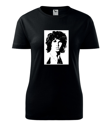Černé dámské tričko Jim Morrison