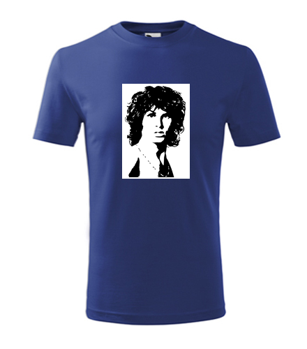 Modré dětské tričko Jim Morrison