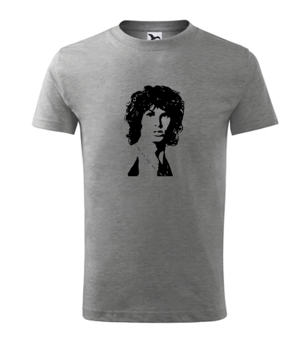 Šedé dětské tričko Jim Morrison