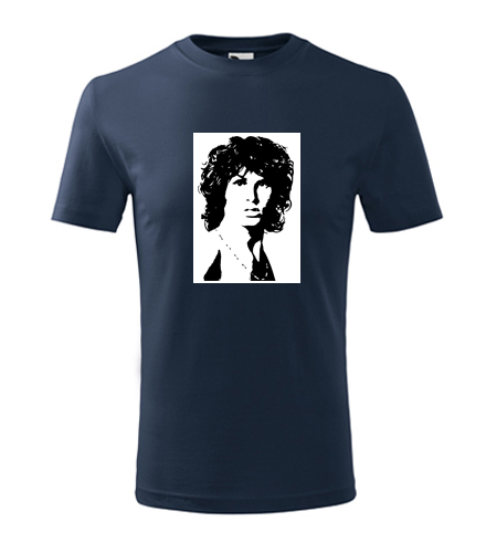 Tmavě modré dětské tričko Jim Morrison
