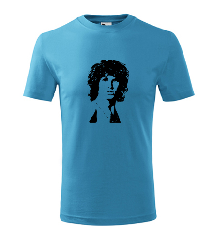 Tyrkysové dětské tričko Jim Morrison