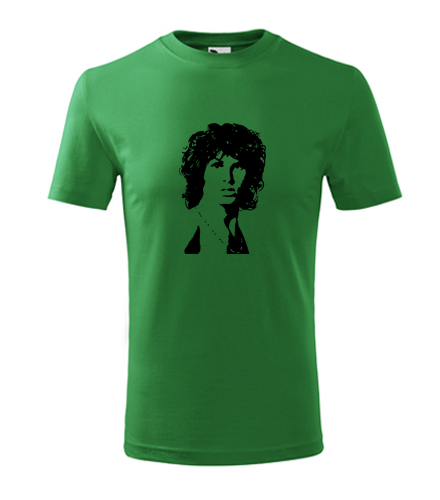 Zelené dětské tričko Jim Morrison