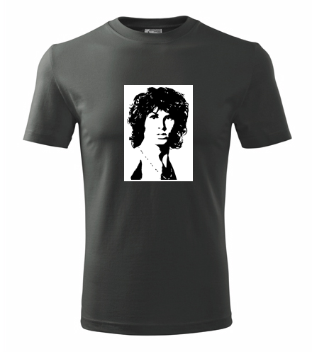 Grafitové tričko Jim Morrison