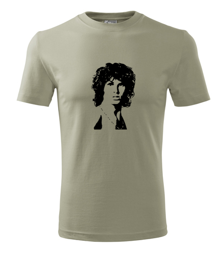 Khaki tričko Jim Morrison