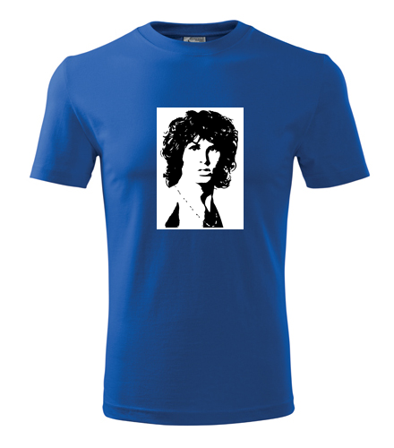 Modré tričko Jim Morrison