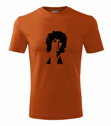 Oranžové tričko Jim Morrison