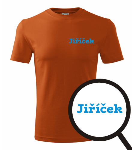 Oranžové tričko Jiříček