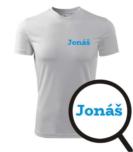 Bílé tričko Jonáš