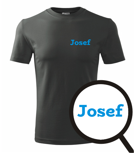Grafitové tričko Josef