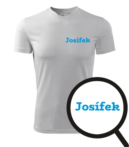 Bílé tričko Josífek