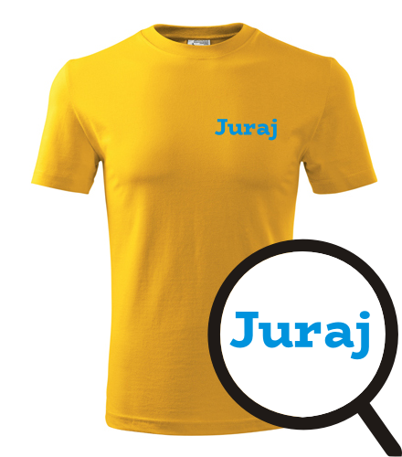 Žluté tričko Juraj