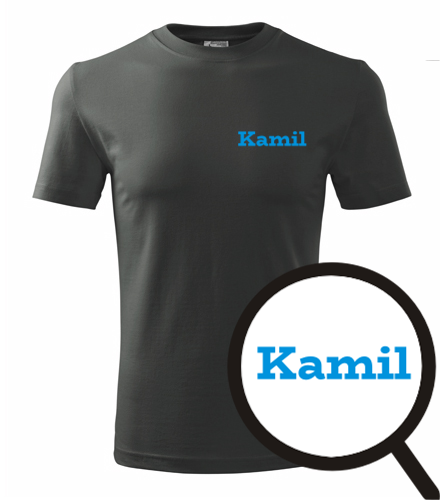 Grafitové tričko Kamil