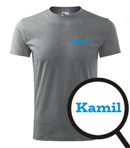 Šedé tričko Kamil