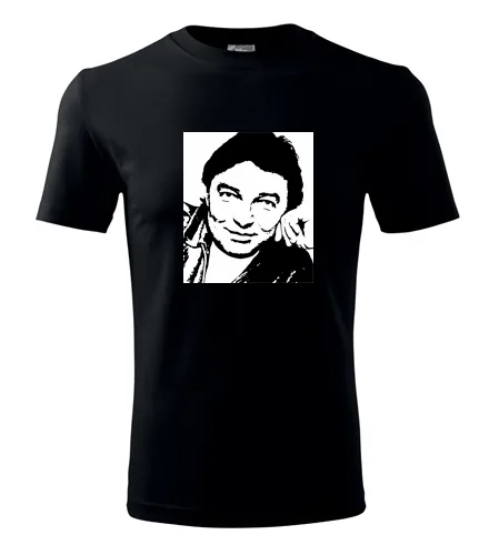 Černé tričko Karel Gott