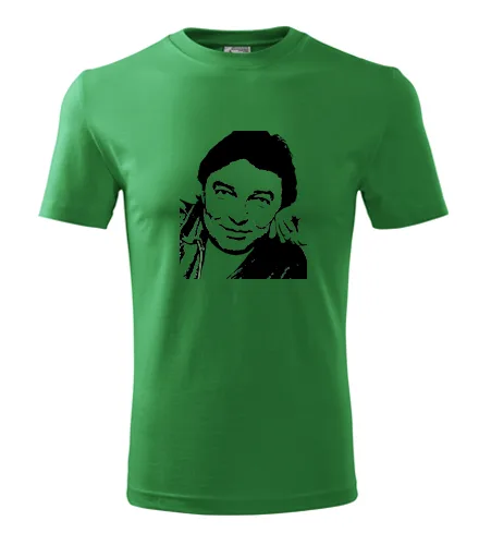 Zelené tričko Karel Gott