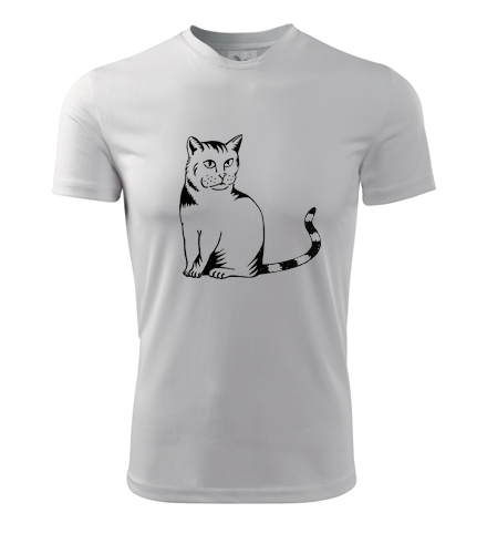 Tričko kočka divoká - Dárek pro chovatele koček