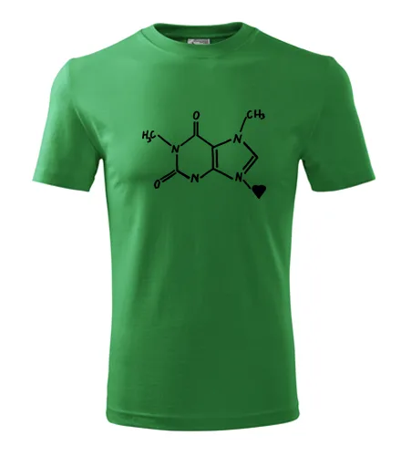 Zelené tričko kofein