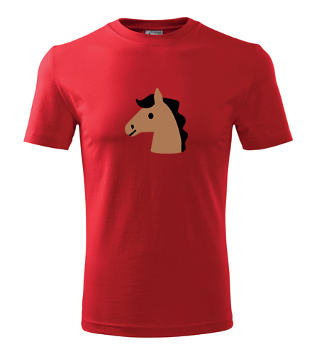 Červené tričko s koníkem 4