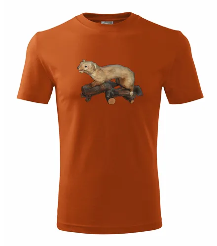 Oranžové tričko s Kunou